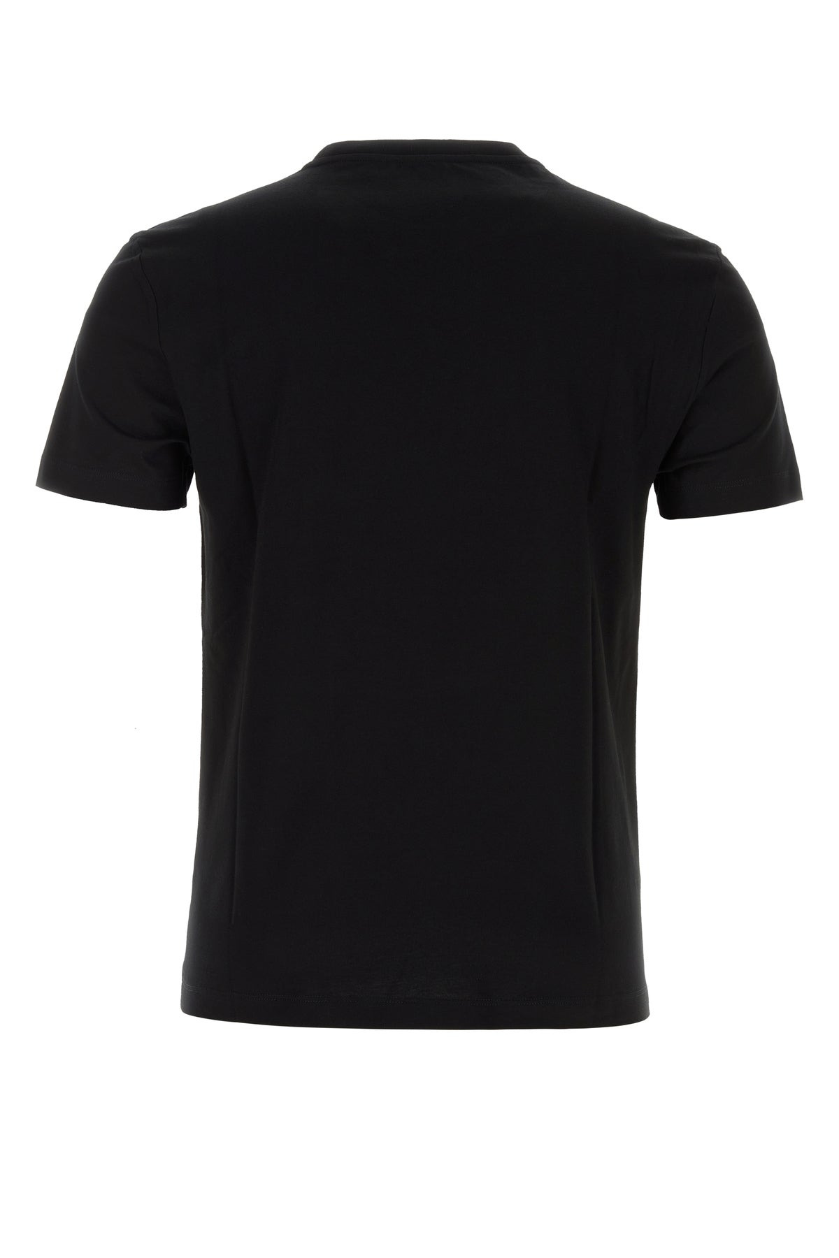 Black cotton t-shirt - 2