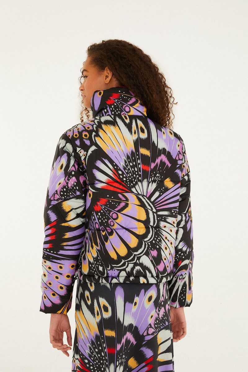 Colorfly Lilac Adidas Puffer Jacket 3