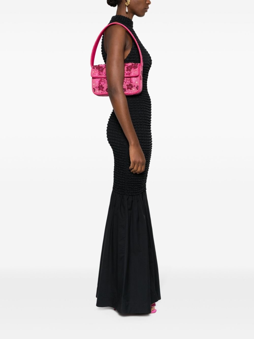 Tommy beaded shoulder bag - 2