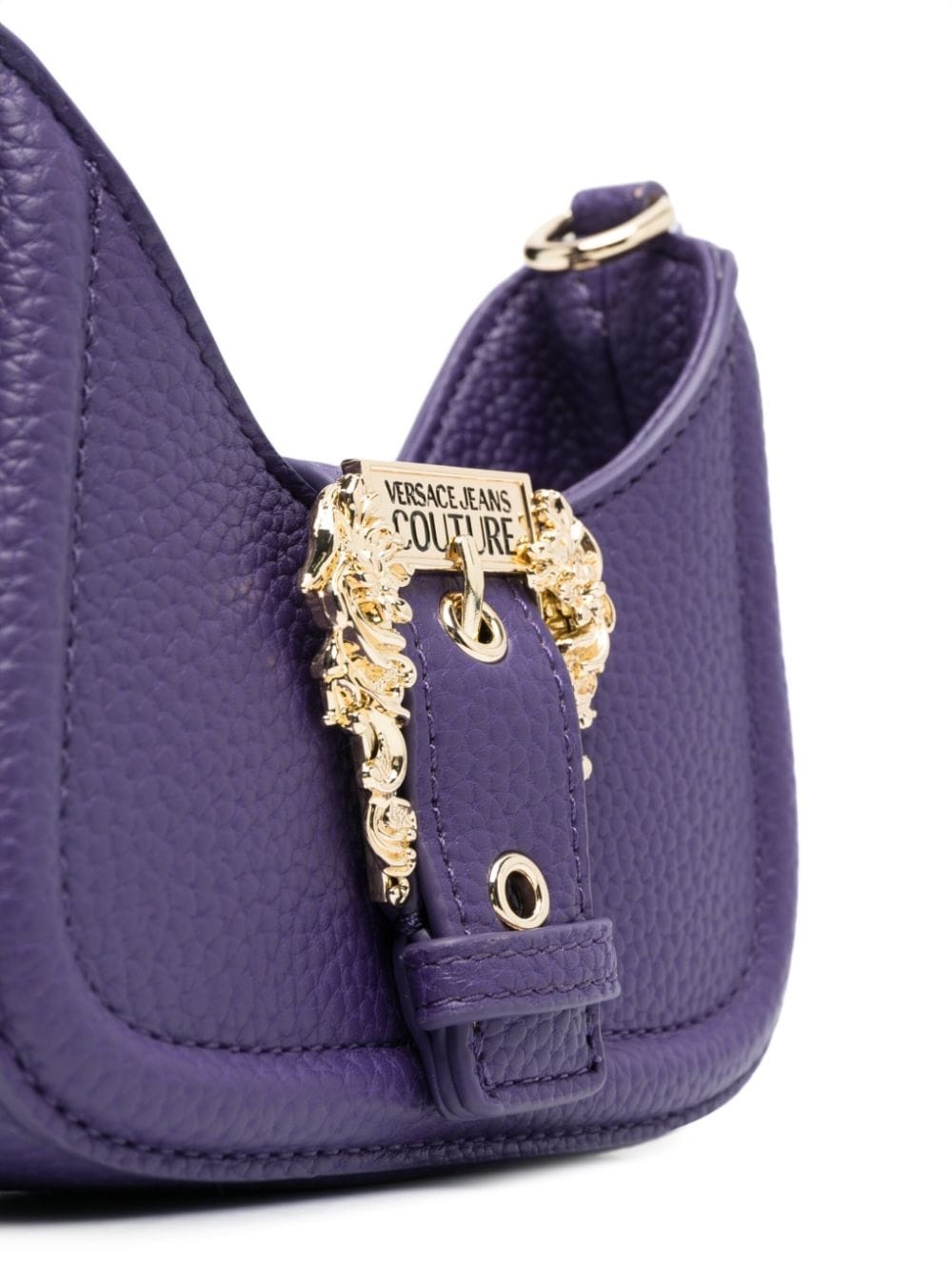 Couture barocco-buckle mini bag - 5