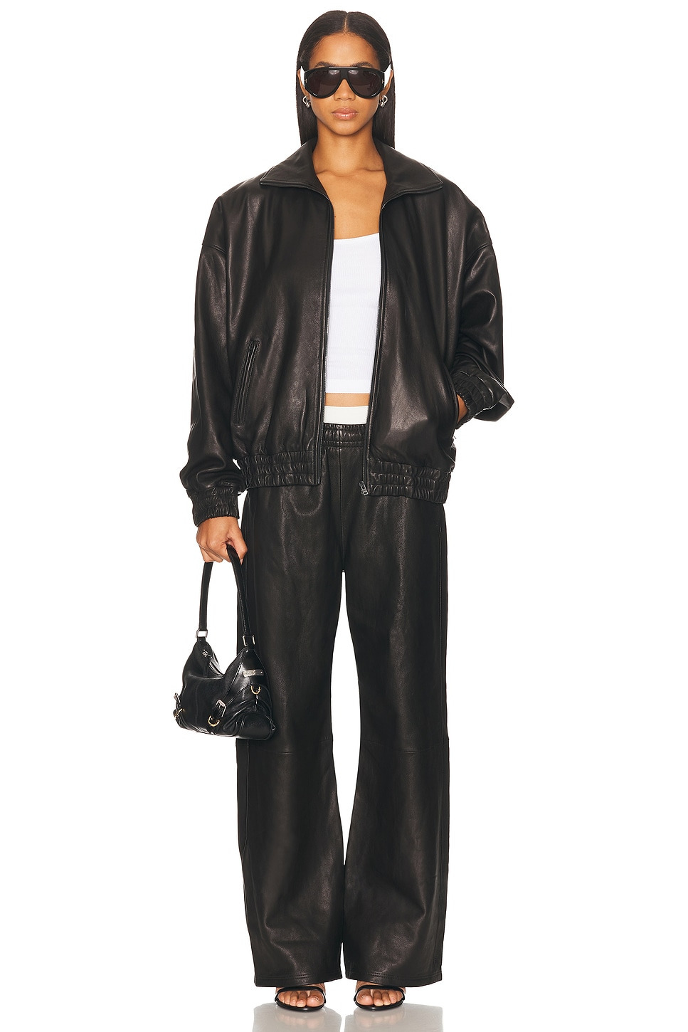 Lemmy Crop Leather Jacket - 5