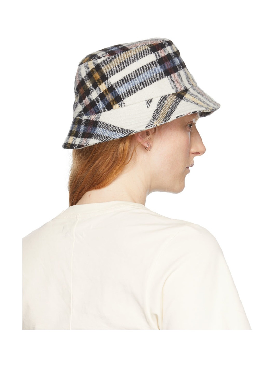 White Haley Bucket Hat - 3