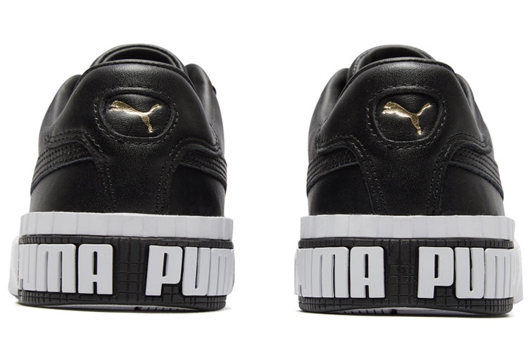 (WMNS) PUMA Cali Bold 'Black Metallic Gold' 370811-03 - 3