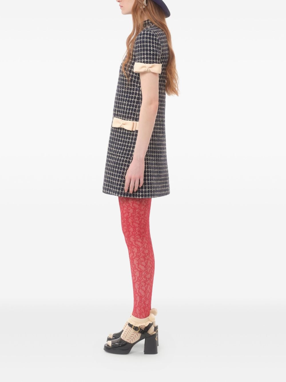 bouclé minidress - 5