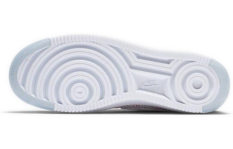 Nike (WMNS) Nike Air Force Flyknit Low 'White Radiant Emerald