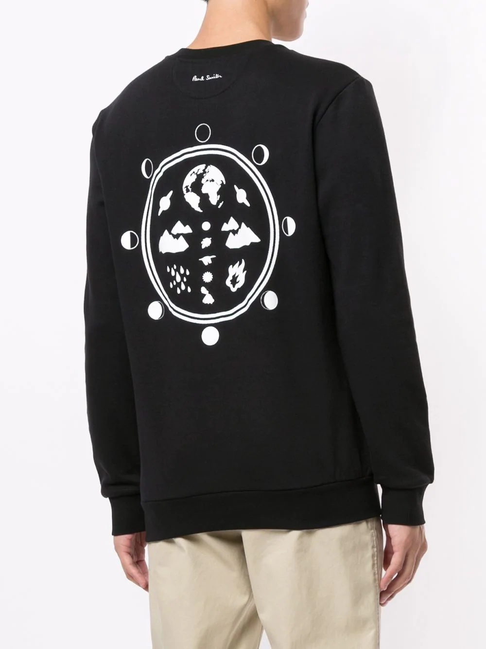 Earth graphic print sweatshirt - 4