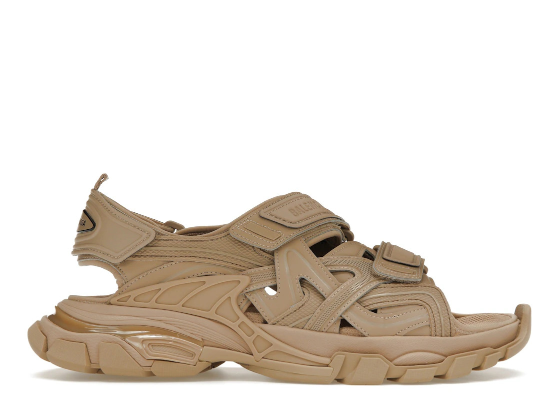 Balenciaga Track Sandal Beige - 1