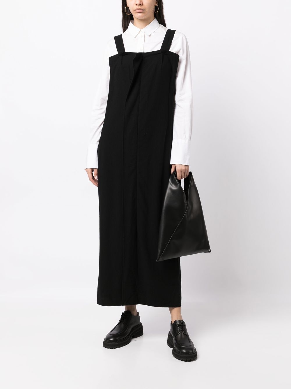 maxi pinafore dress - 2