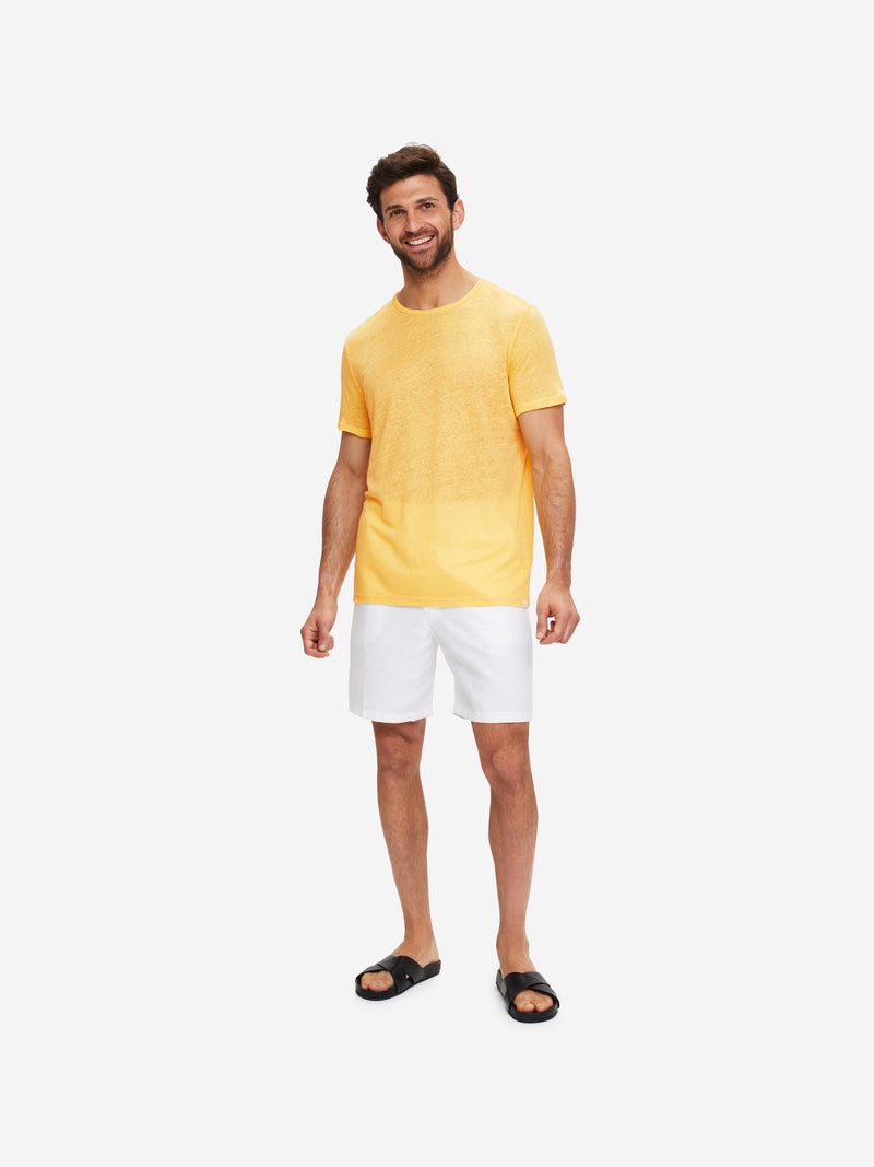 Men's T-Shirt Jordan 3 Linen Yellow - 3