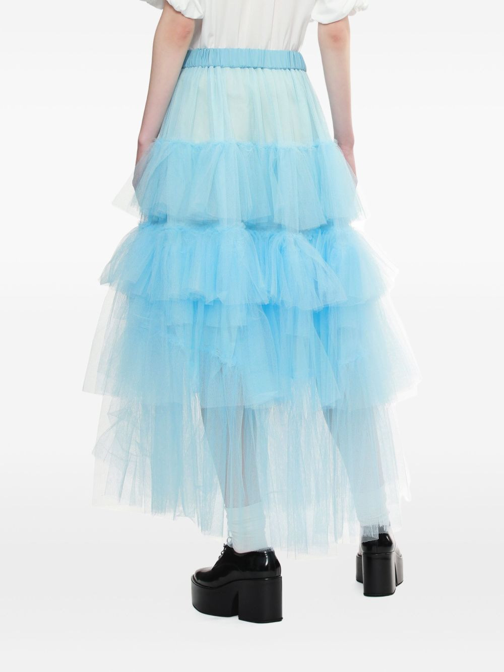ruffled tulle skirt - 2
