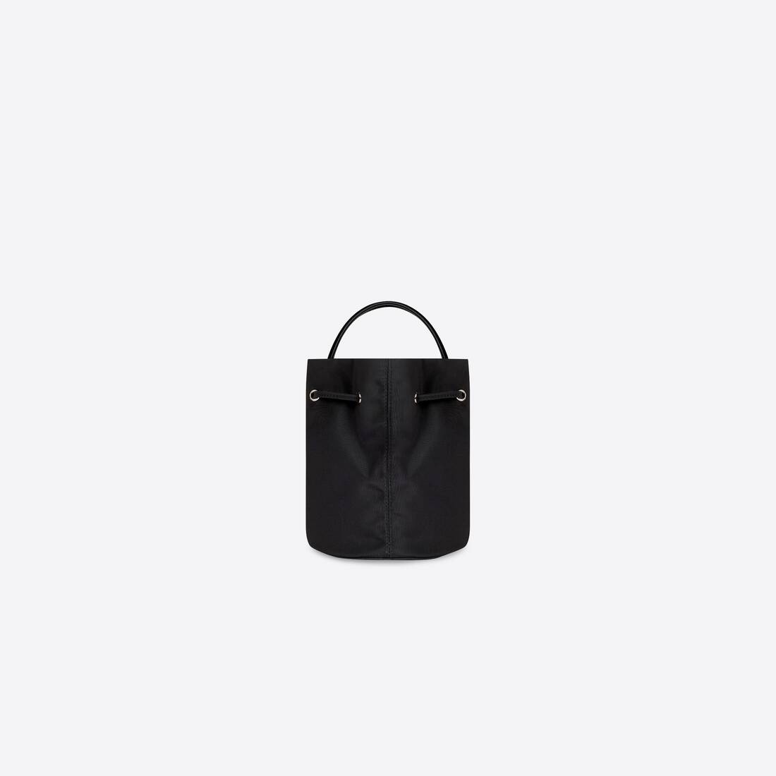 Women's Wheel Xs Drawstring Bucket Bag in Black - 2