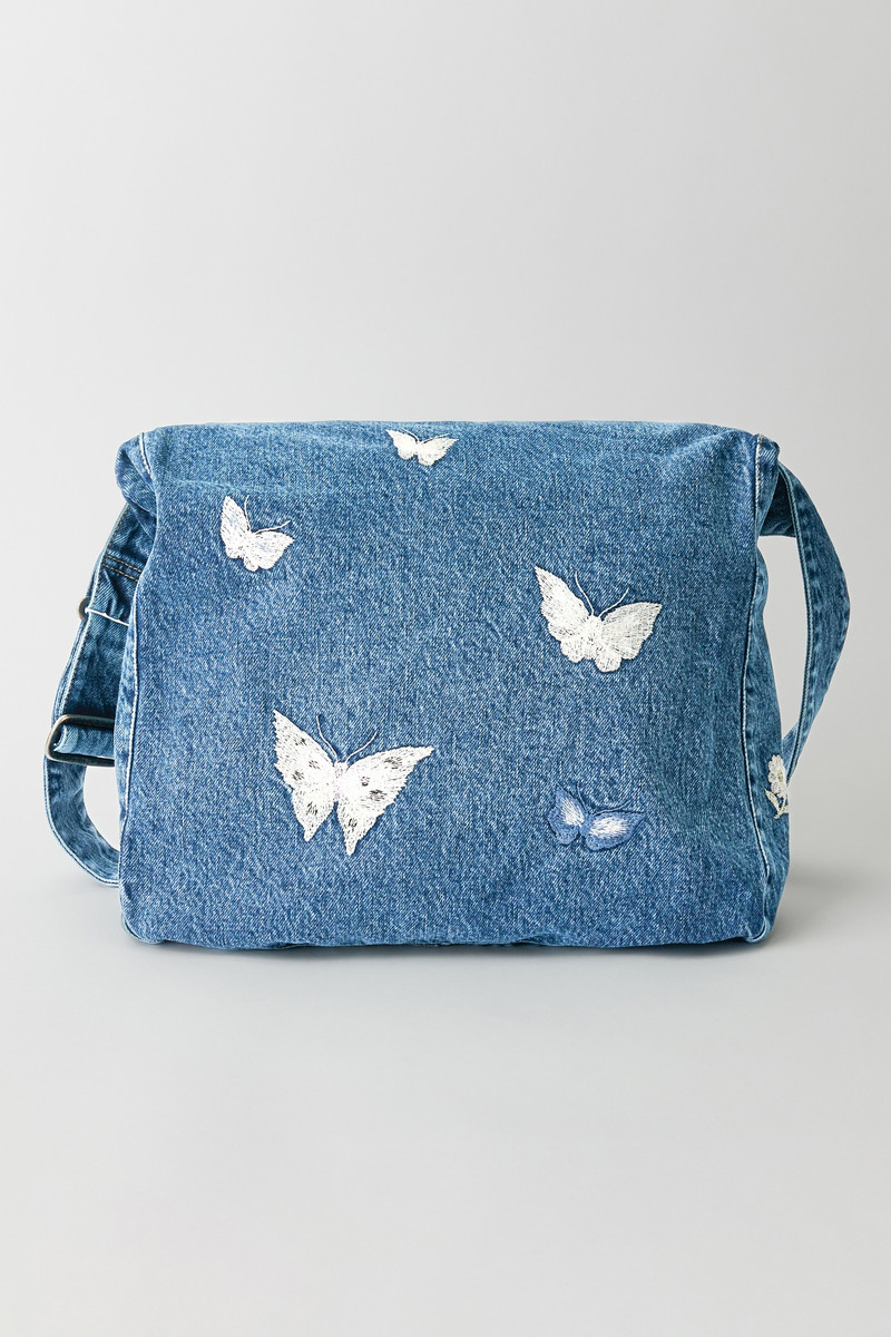 Sling Bag Indigo Butterfly 3