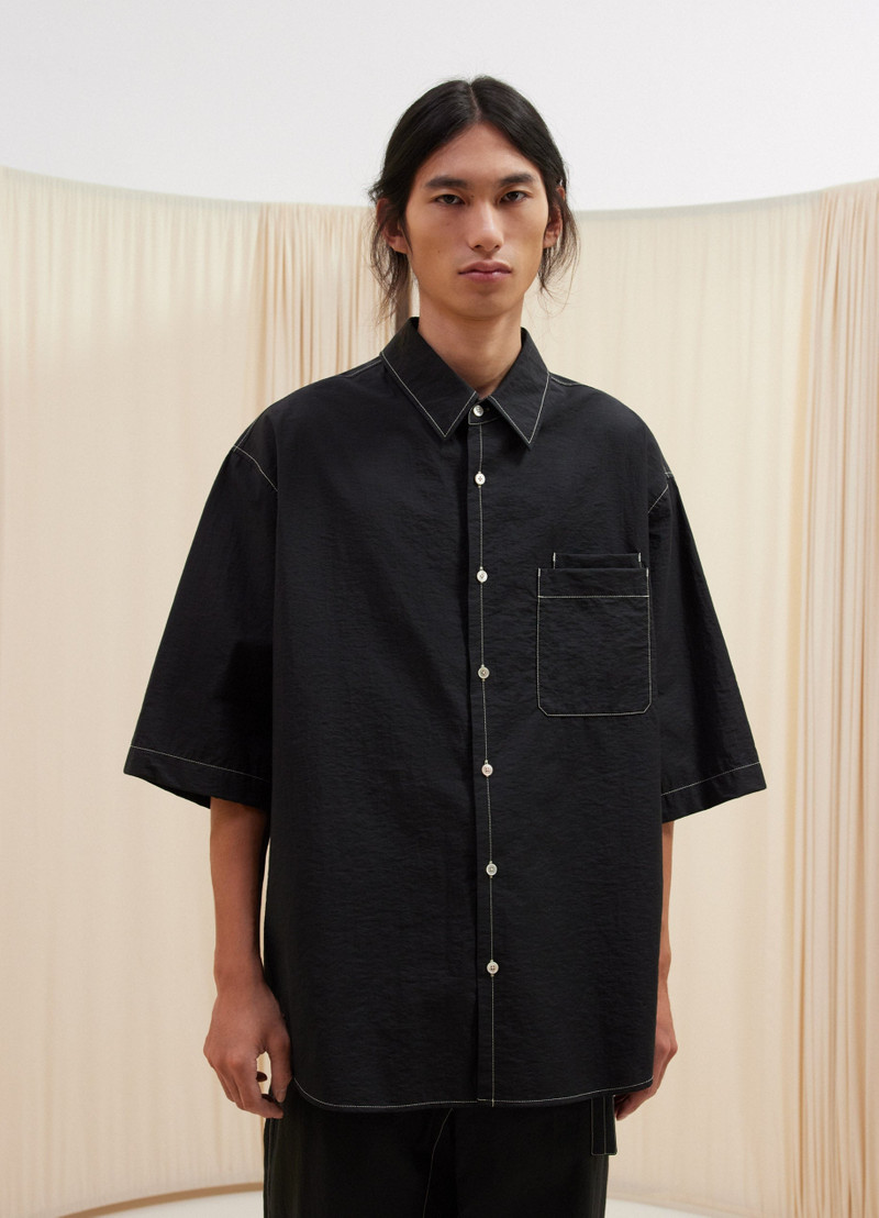 Lemaire DOUBLE POCKET SHORT SLEEVE SHIRT outlook
