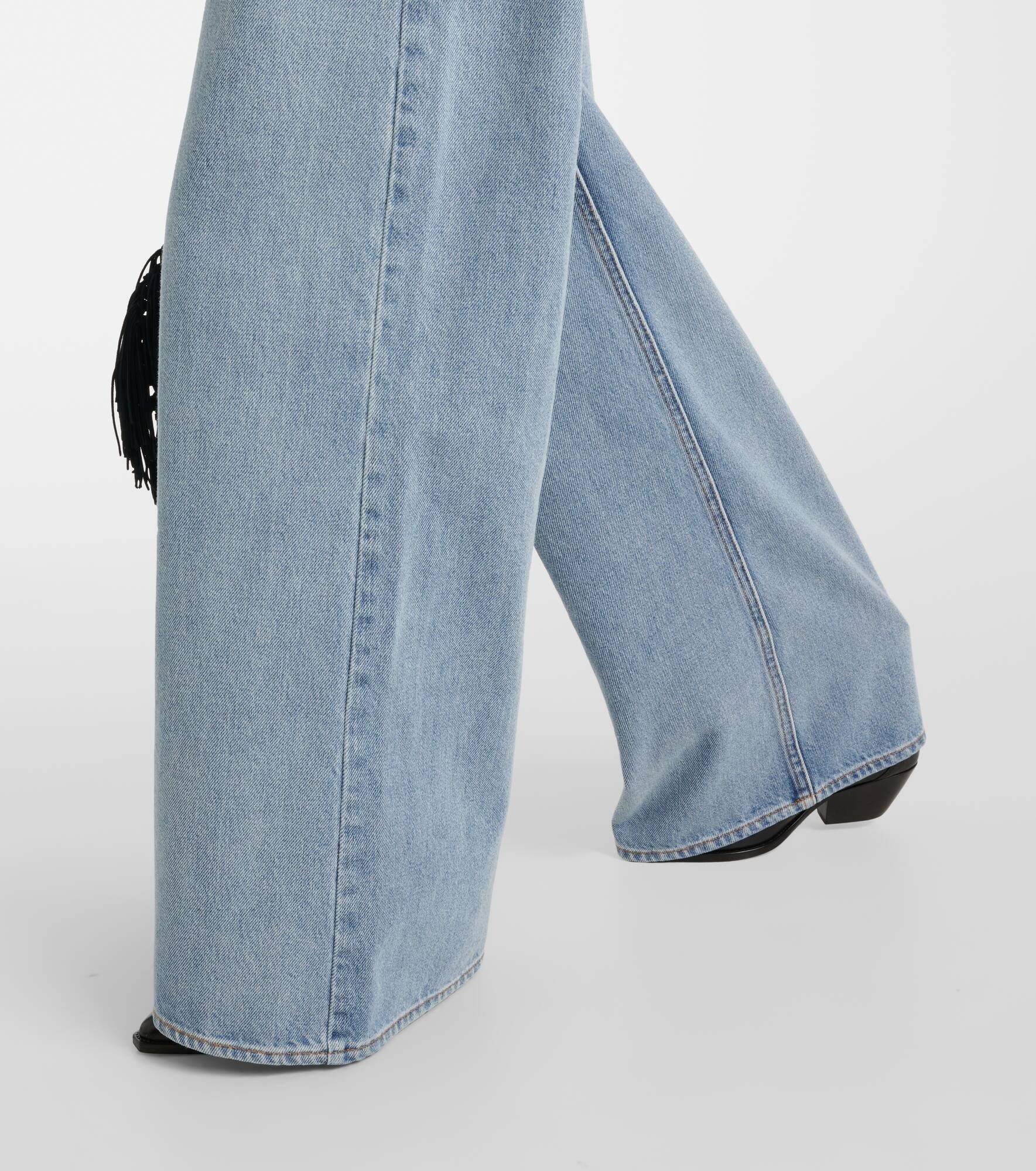 Lemony wide-leg jeans - 5