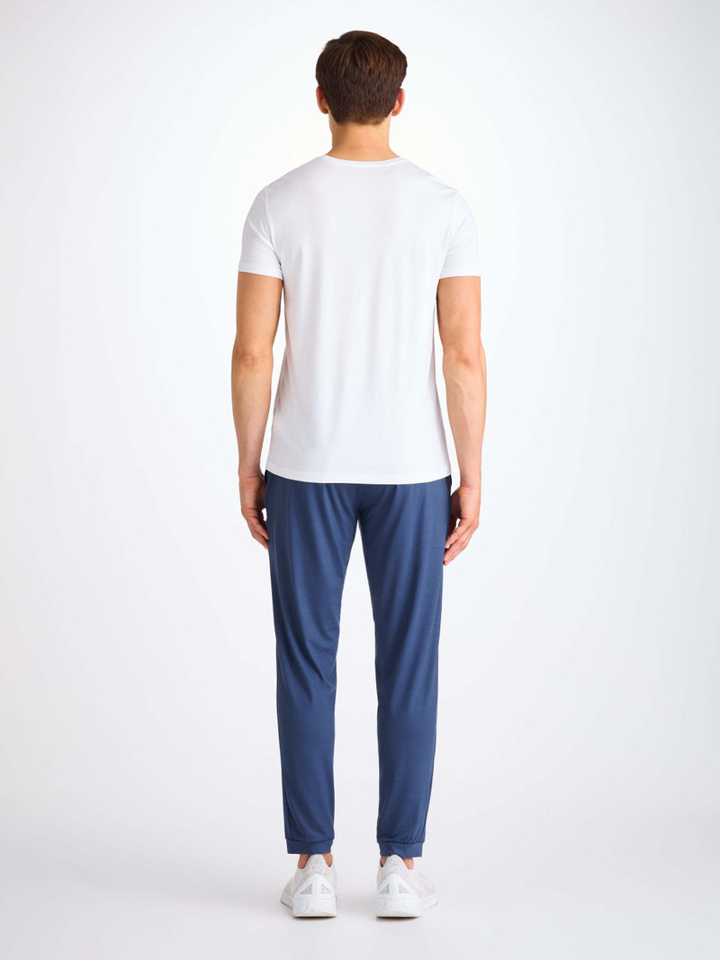 Men's Track Pants Basel Micro Modal Stretch Sapphire 4