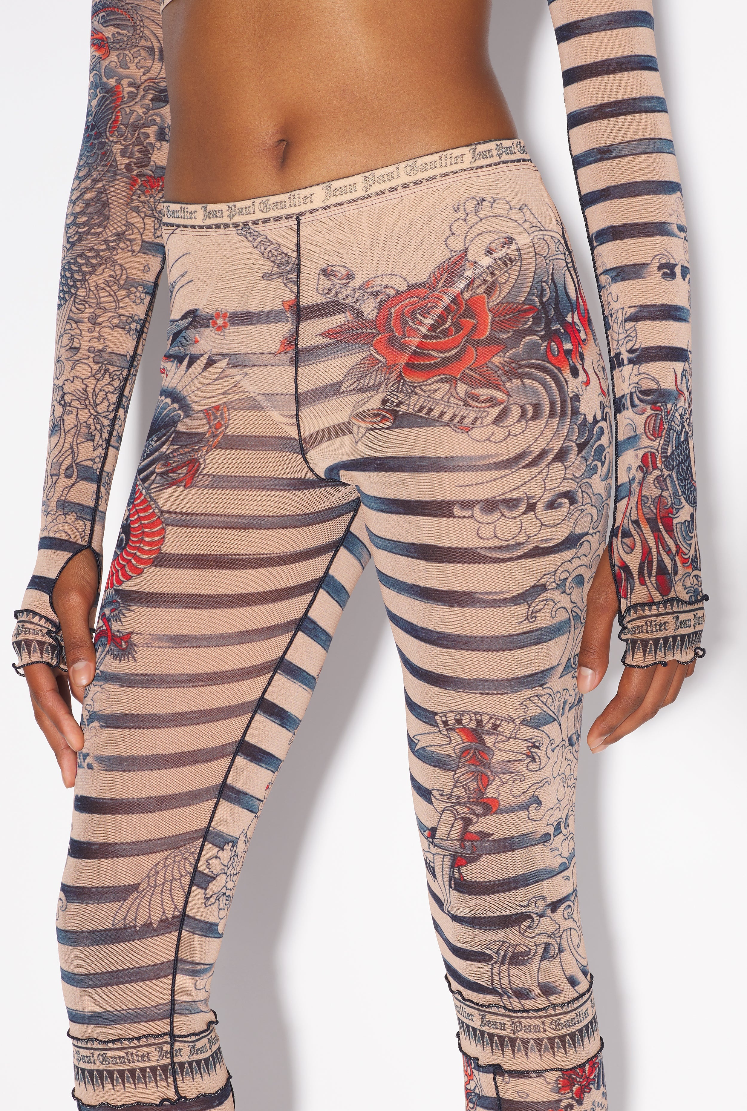 THE NUDE SAILOR TATTOO PANTS - 4