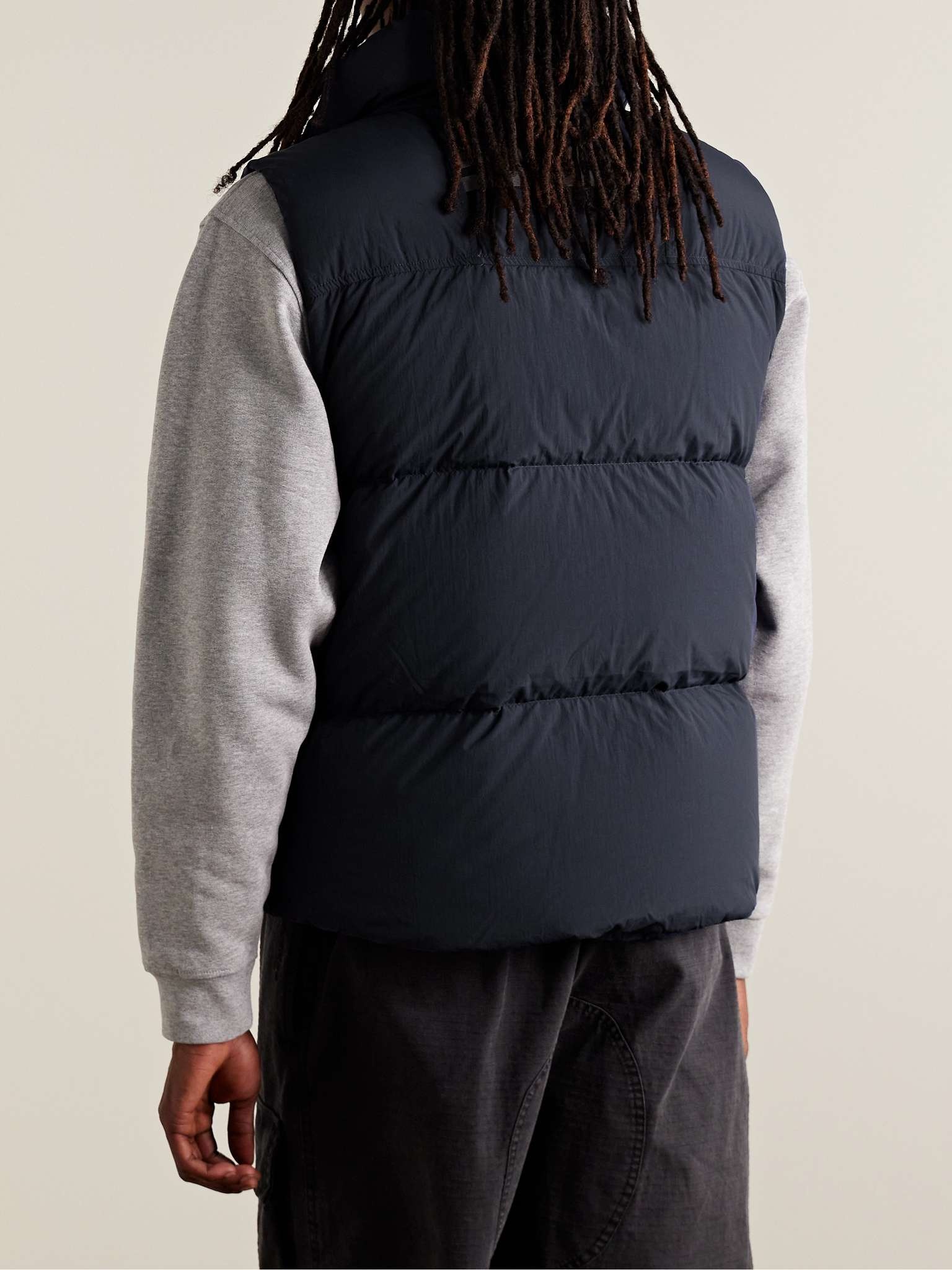 Lawrence Slim-Fit Logo-Appliquéd Quilted Enduraluxe® Down Gilet - 4