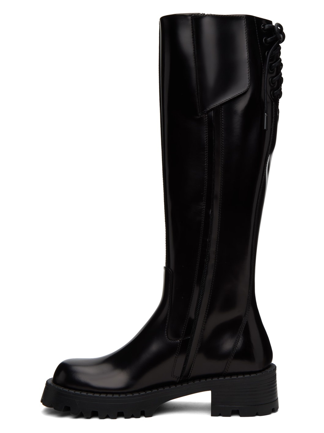 Black Knee-High Boots - 3