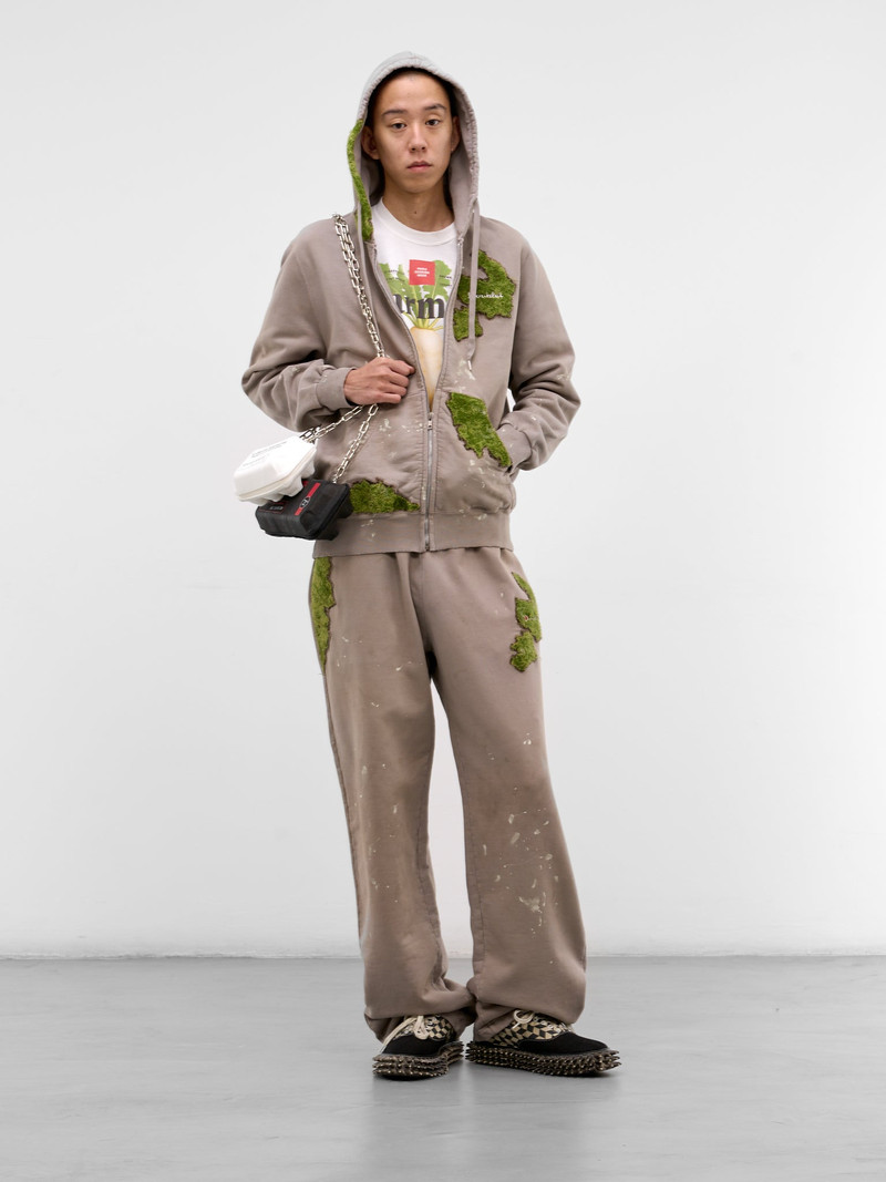 doublet White Oversized Magazine Graphic Tee outlook