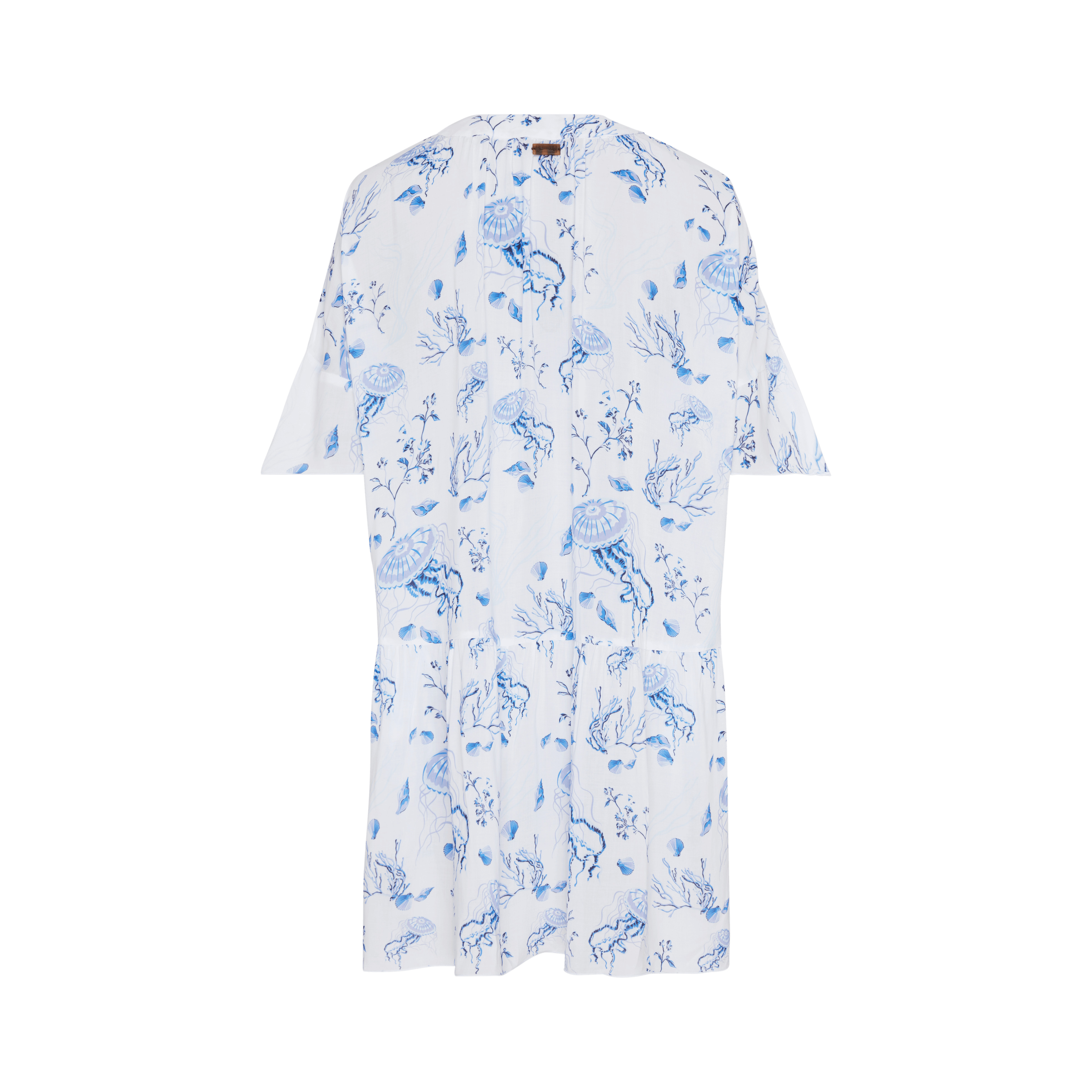 Women Viscose Dress Medusa and Shells - 2