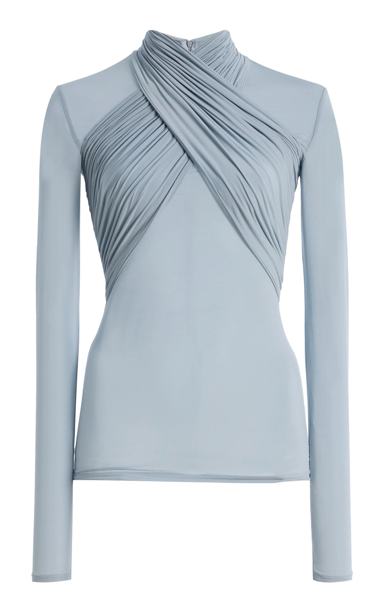 Odessa Crossover Long-Sleeve Top - 1