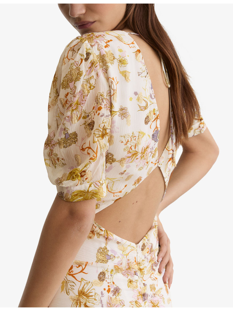 Naia Floral-Print Woven Maxi Dress 5