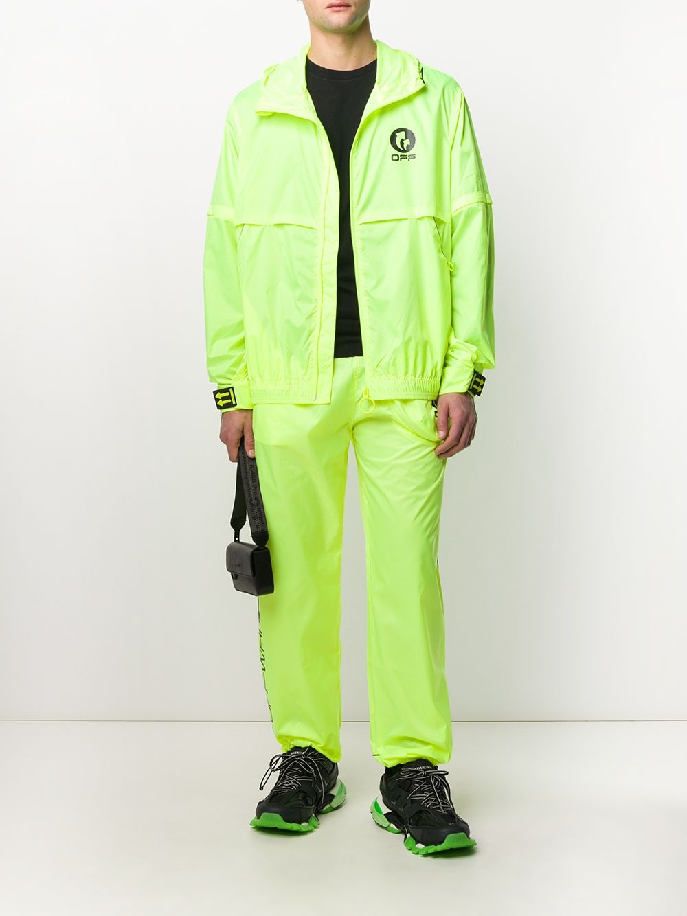 logo printed track pants - 2