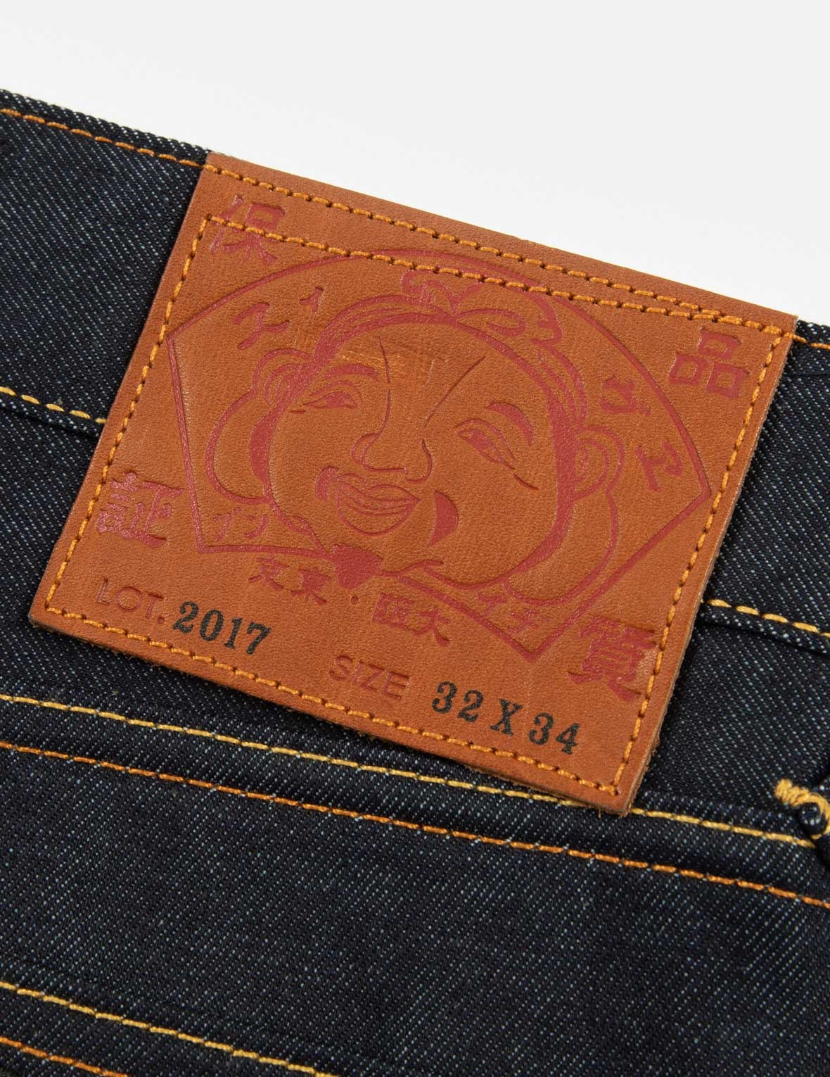 DARUMA APPLIQUÉ CARROT FIT DENIM JEANS #2017 - 12