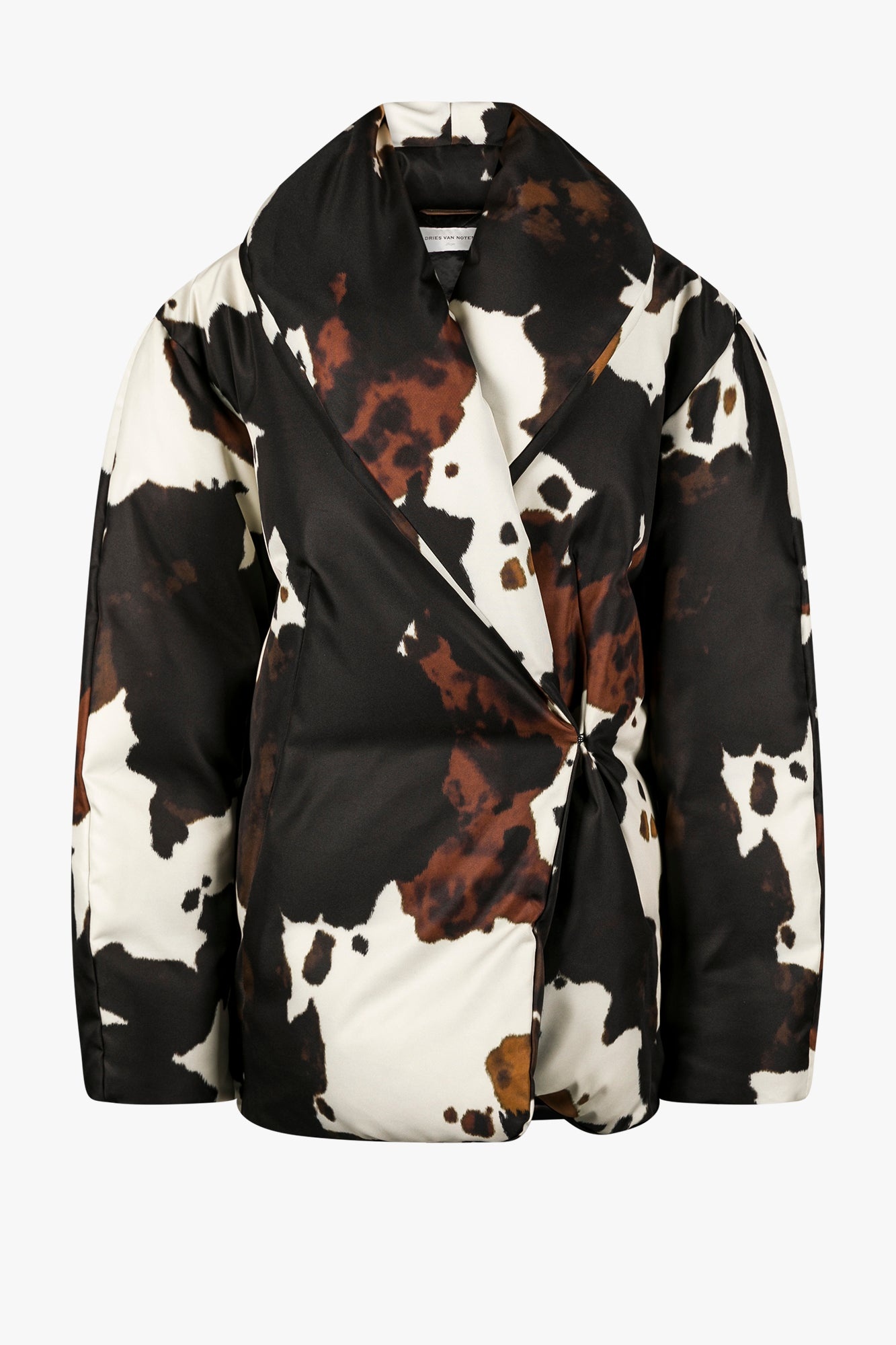 COW PRINT PUFFER - 1