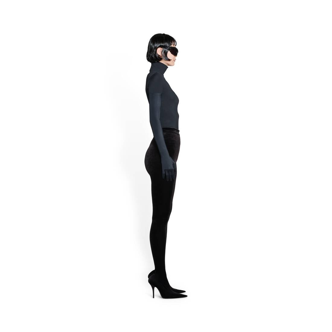 Women's Pantaleggings in Black - 2