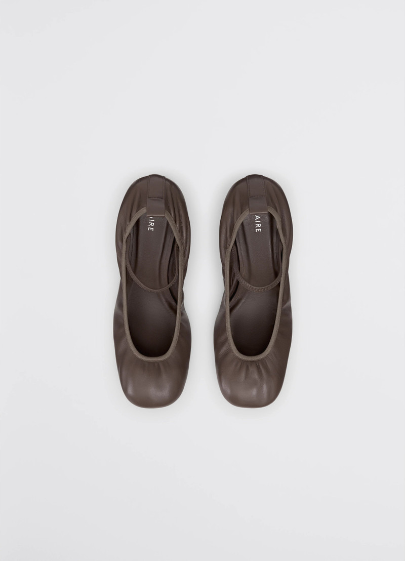 SQUARE BALLERINA WITH 55MM HEEL 6