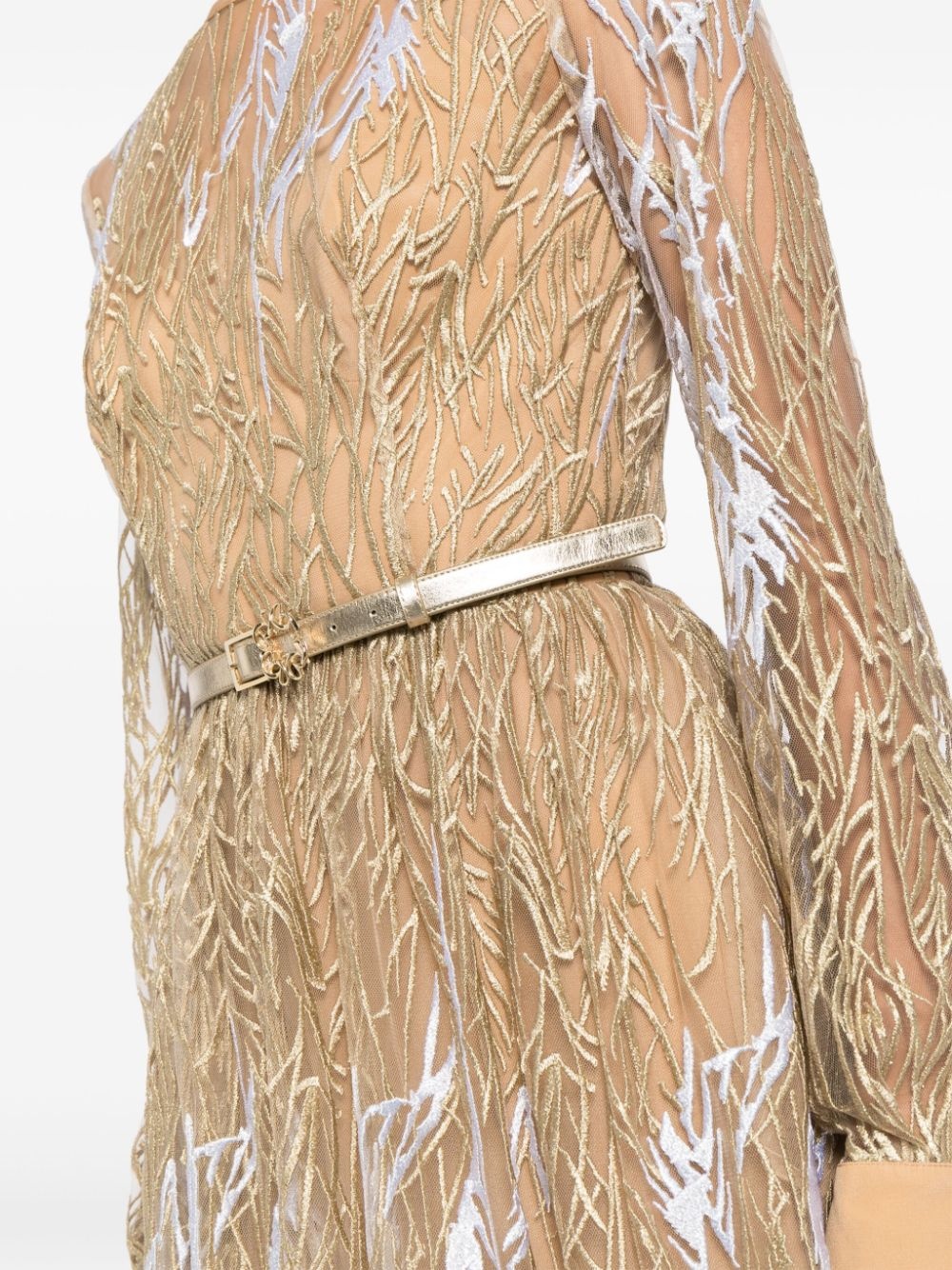Arboreal midi gown - 5