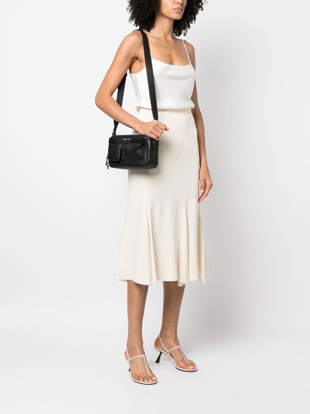 zip-around utility shoulder bag - 2