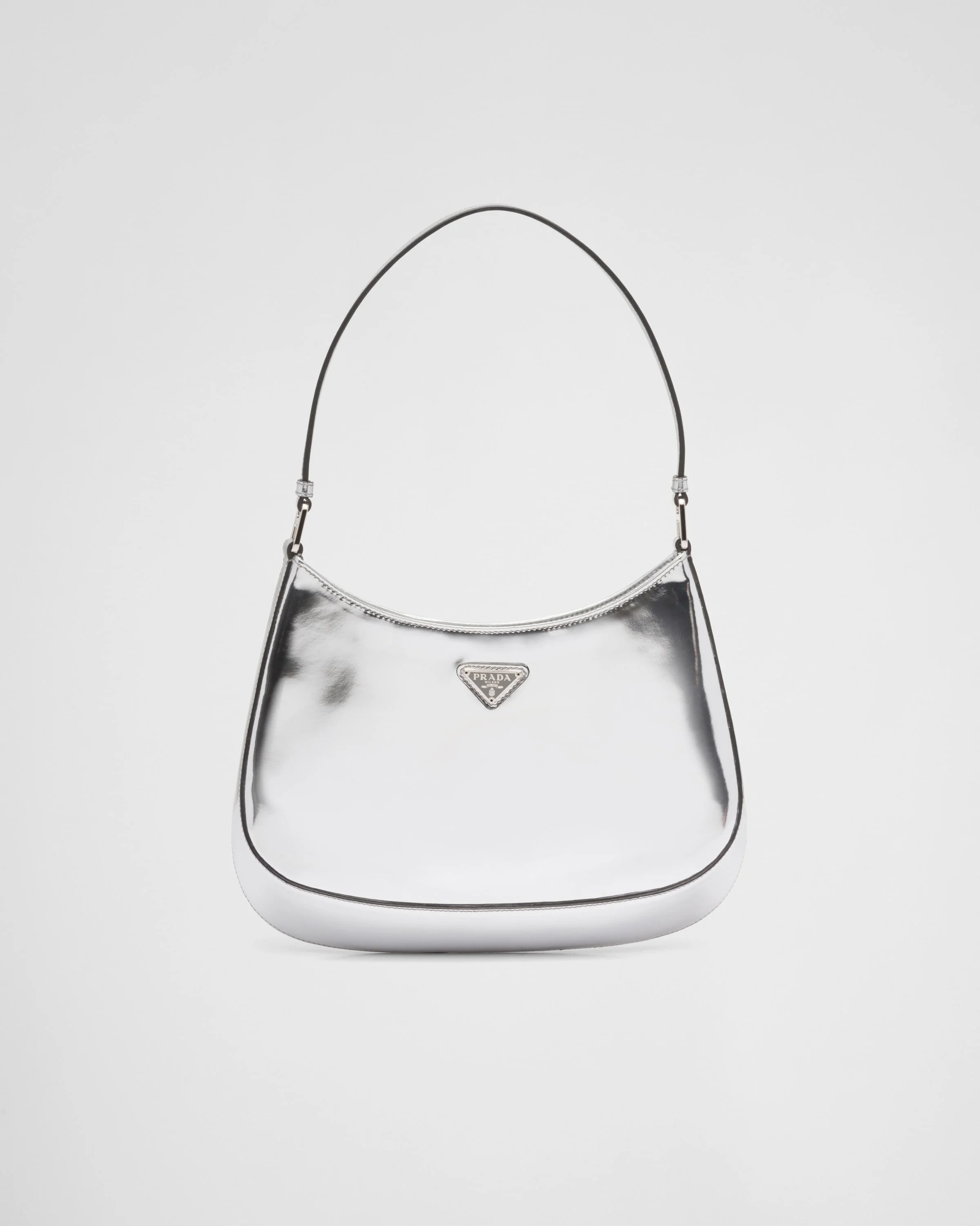 Prada Cleo brushed leather shoulder bag - 1