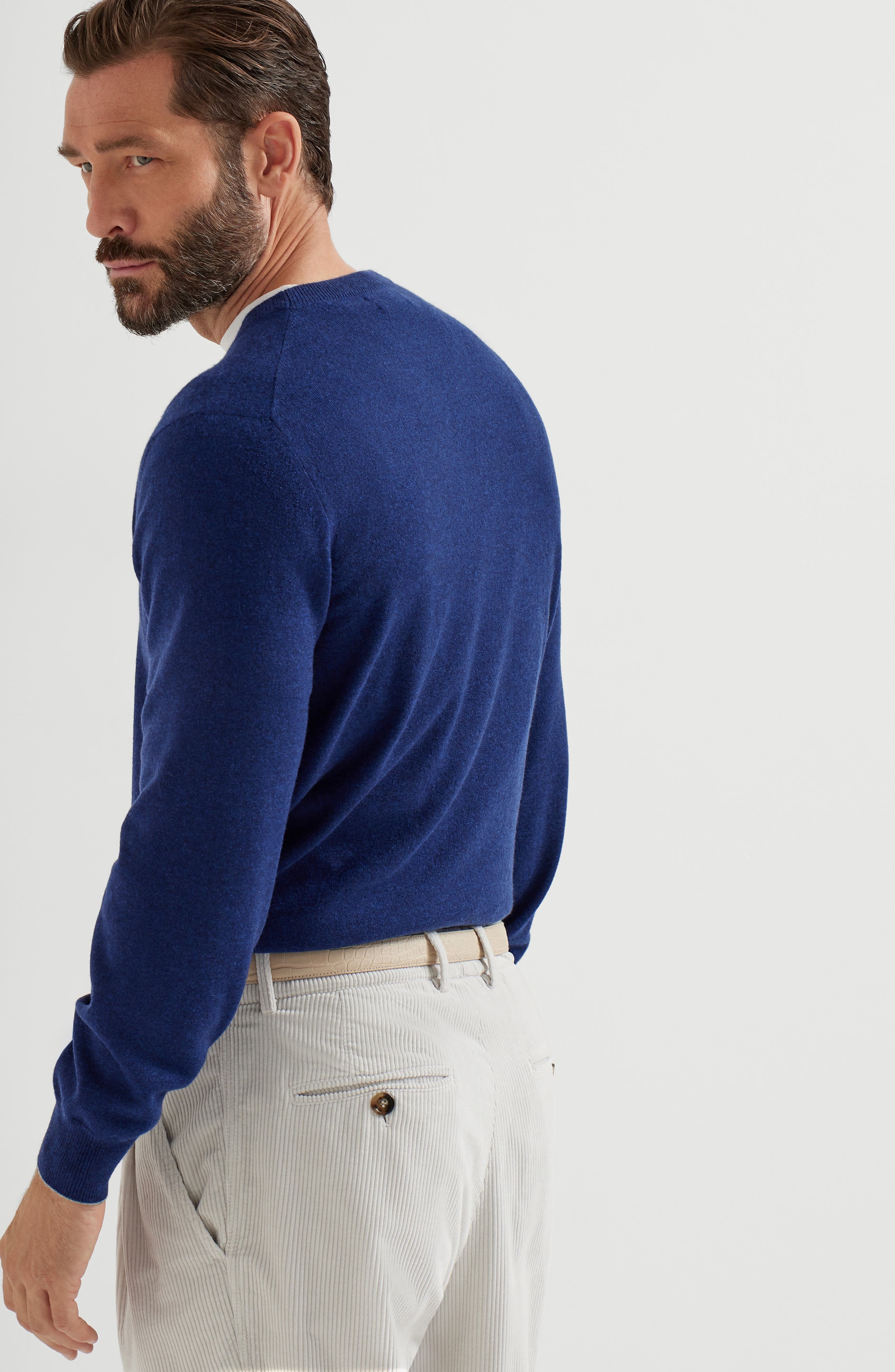 Brunello Cucinelli Cashmere sweater in Sapphire at Nordstrom - 3