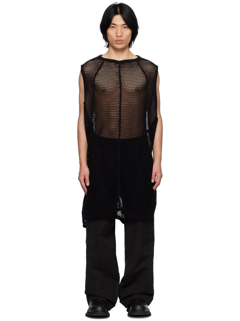 Black Vented Tank Top 1