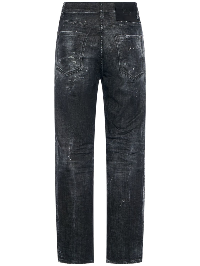 Boston high rise straight jeans - 4