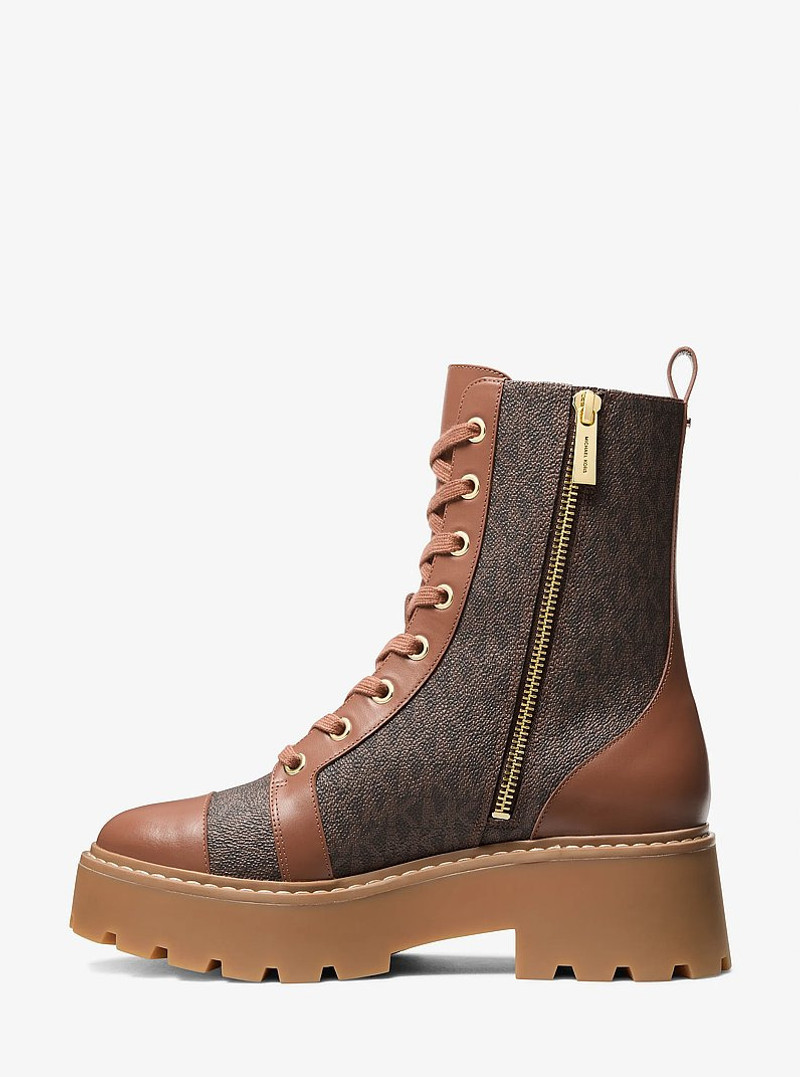 Blake Signature Logo and Leather Boot 3