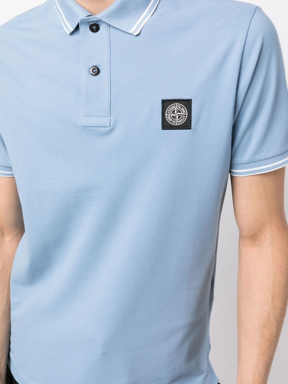 Compass patch polo shirt - 5