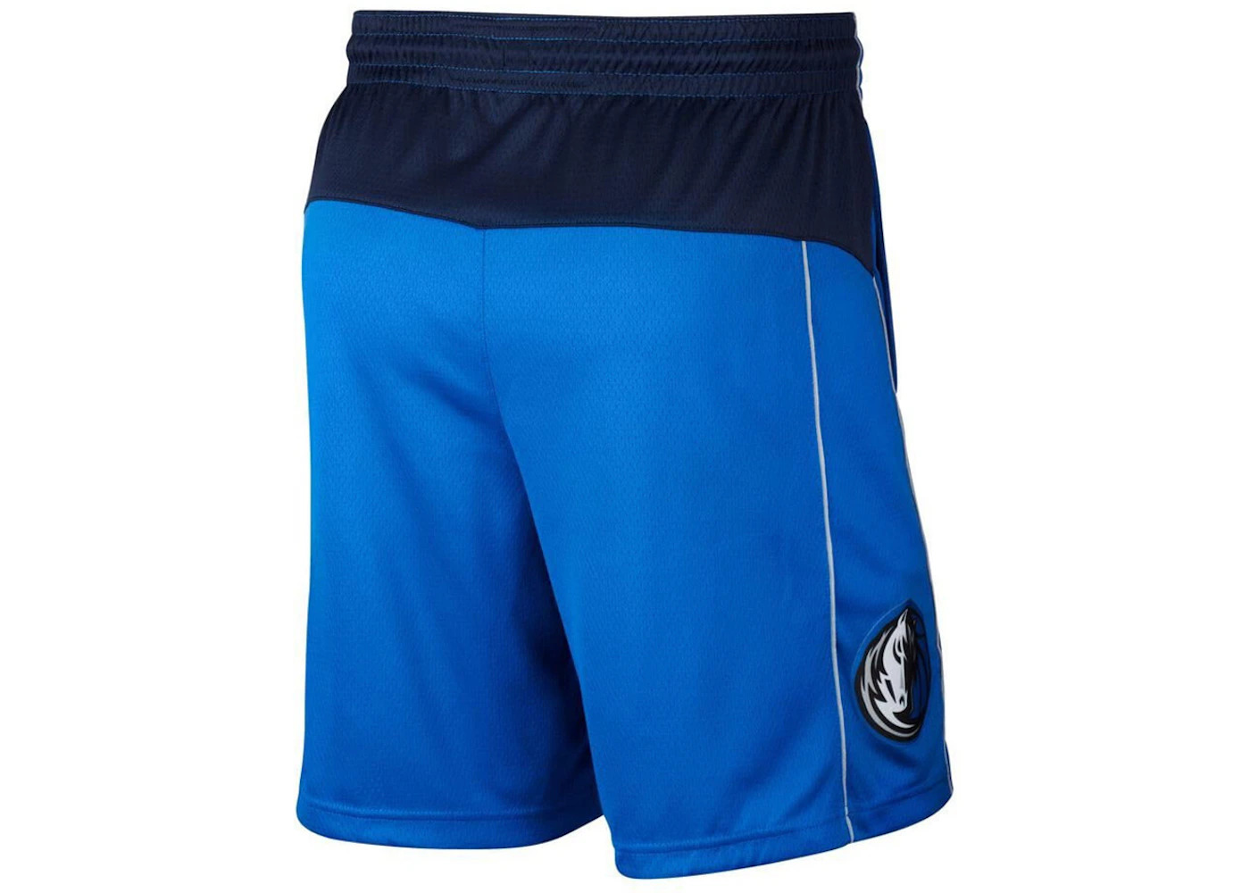 Nike NBA Dallas Mavericks Icon Edition Swingman Dri-FIT Shorts Blue/White/Dark Blue - 2