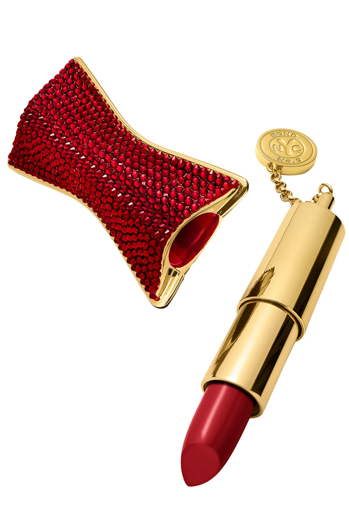 REFILLABLE LIPSTICK WITH SWAROVSKI® CRYSTALS - FASHION AVENUE - 1