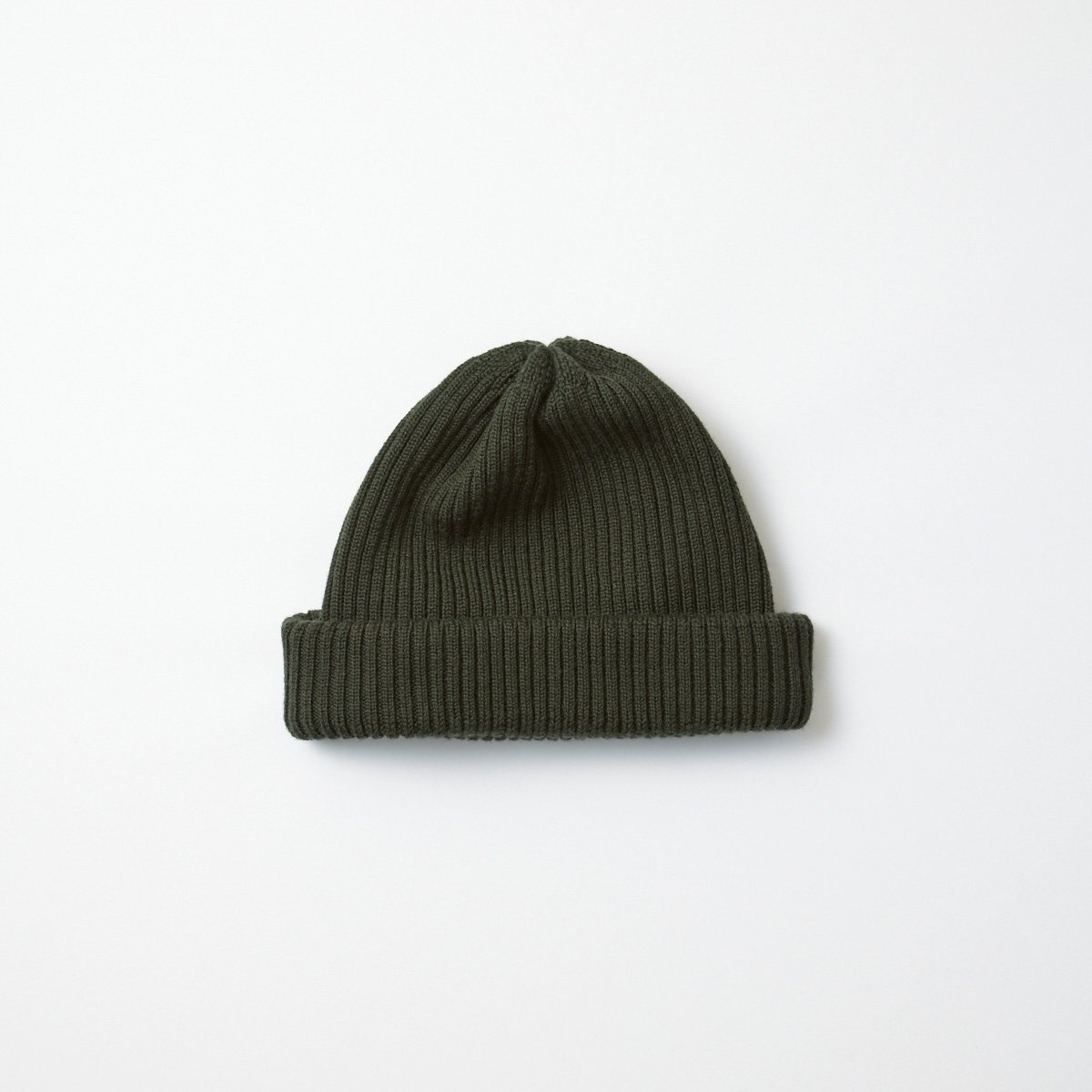 ROT-5078-DGRN ROTOTO - Extra Fine Merino Hat - Dark Green - 1