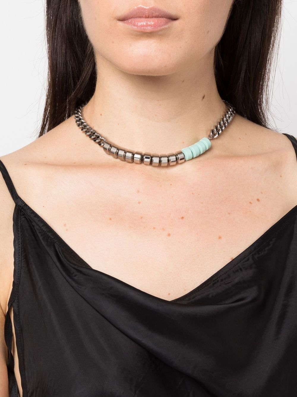 candy charm curb-chain necklace - 2