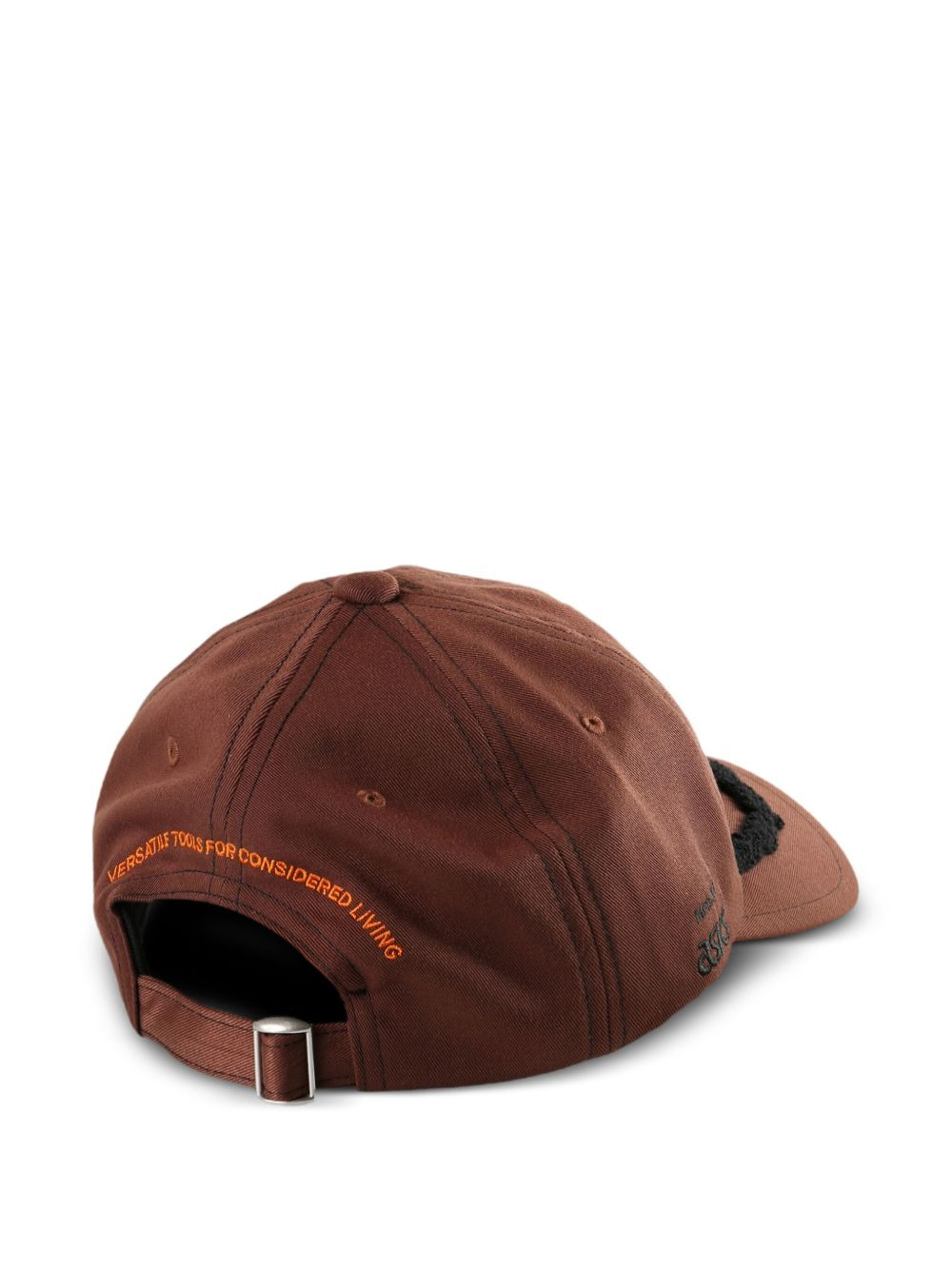 x Kiko Kostadinov embroidered-detail baseball cap - 2