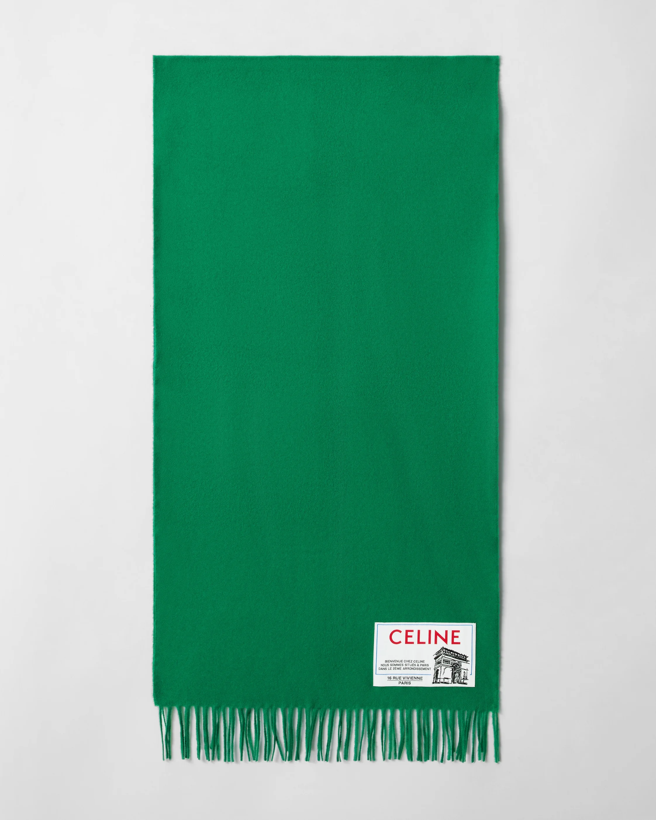CASHMERE WOOL SCARF - 1