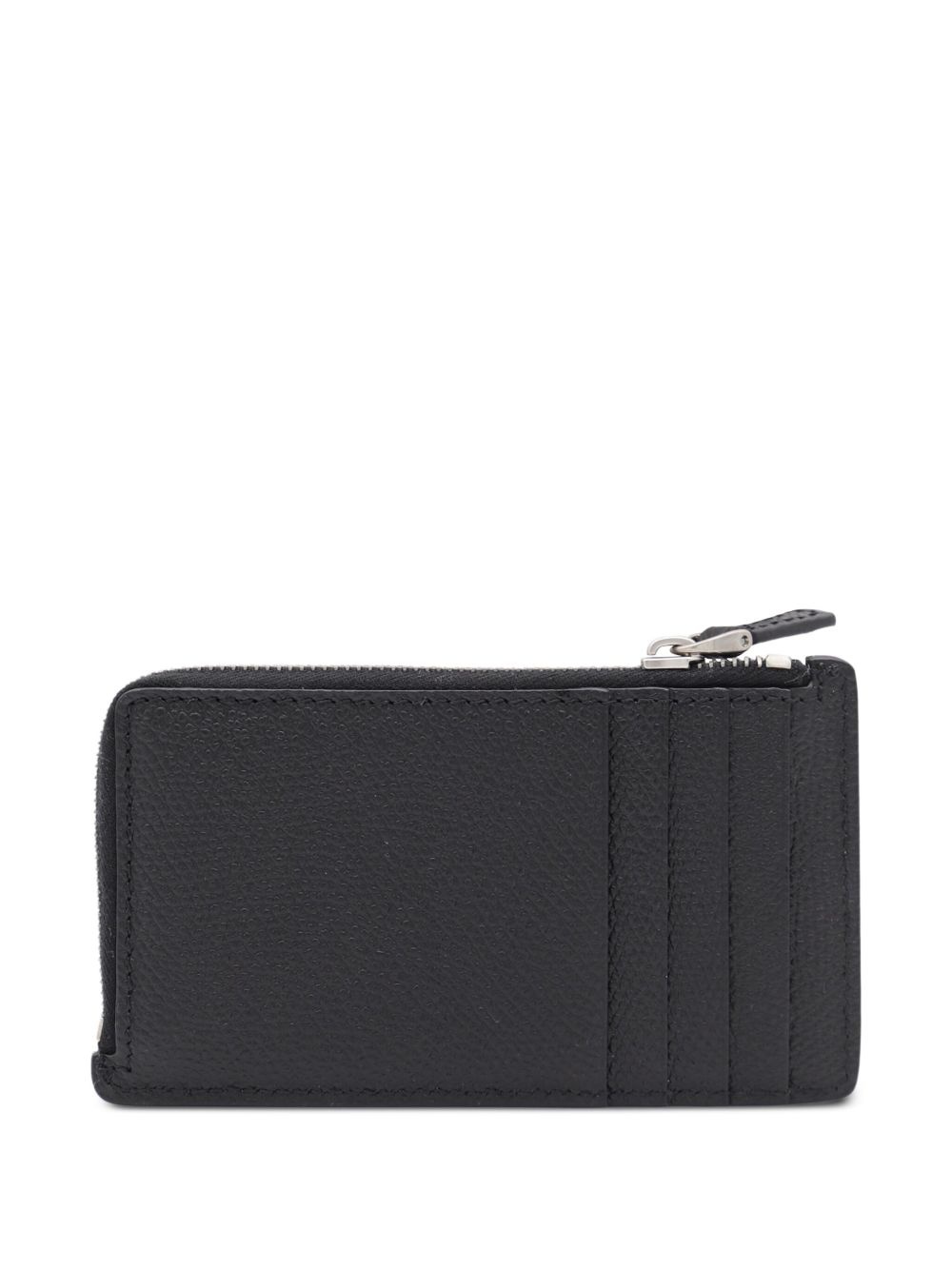 VLogo leather cardholder - 2