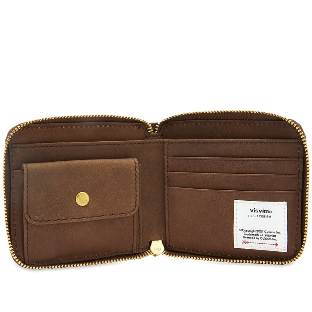 Visvim Leather Bi-Fiold Wallet - 3