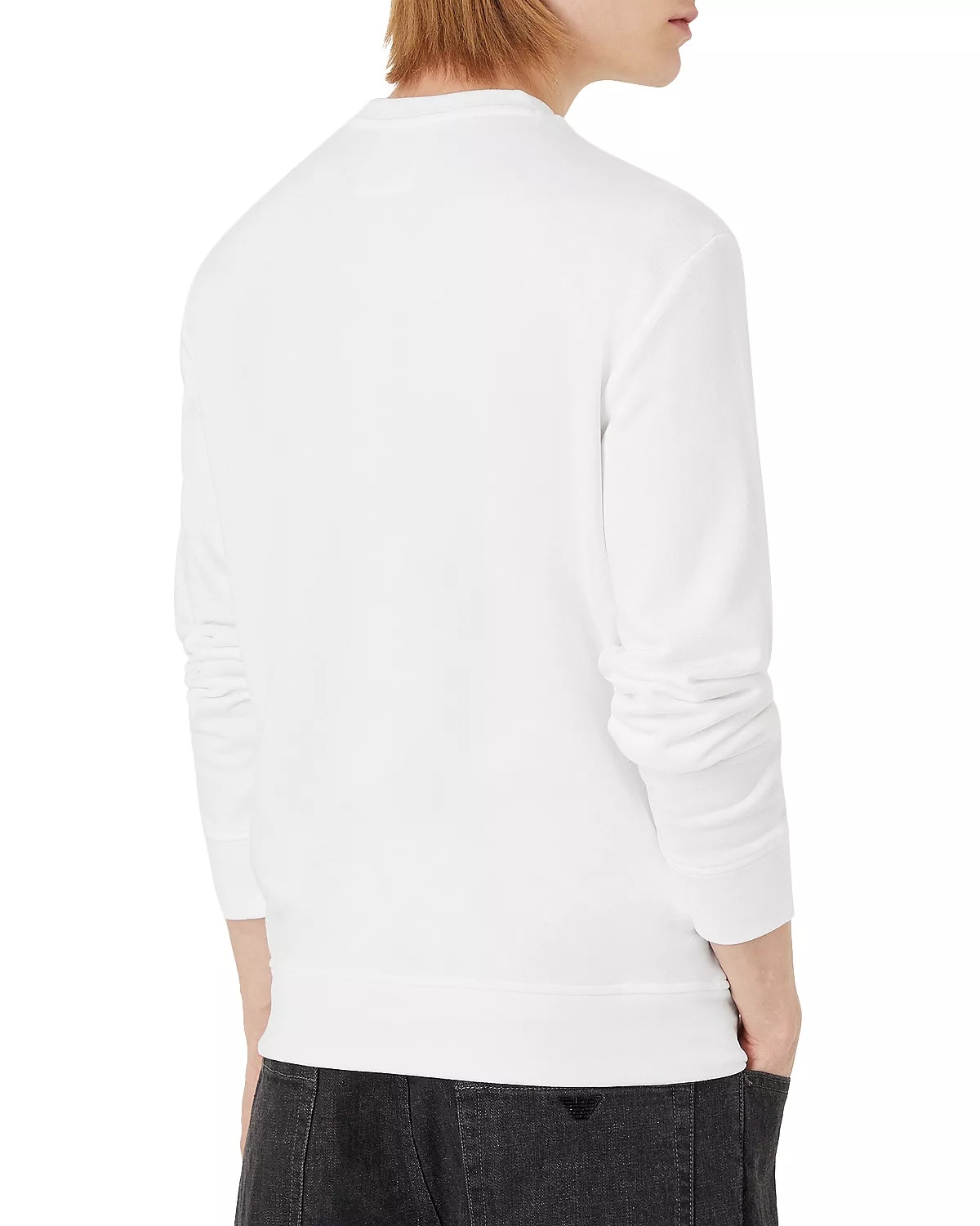 Jersey Fleece Logo Graphic Sweatshirt - 3