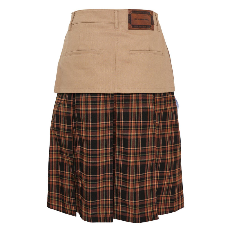 Andersson Bell Double Layered Pleats Skirt outlook