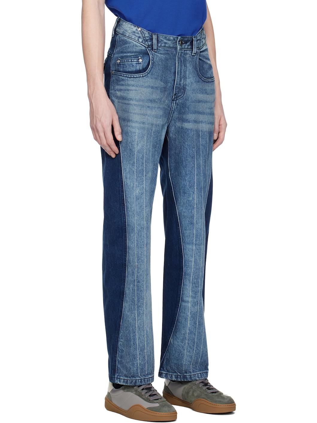 Navy 0104 Jeans - 2